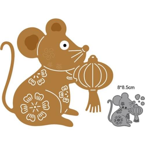 Metal Cutting Dies Stencils dies Cut Mold Mouse Lantern Scrapbooking dies embossing die cut decoation Paper Craft knife mould