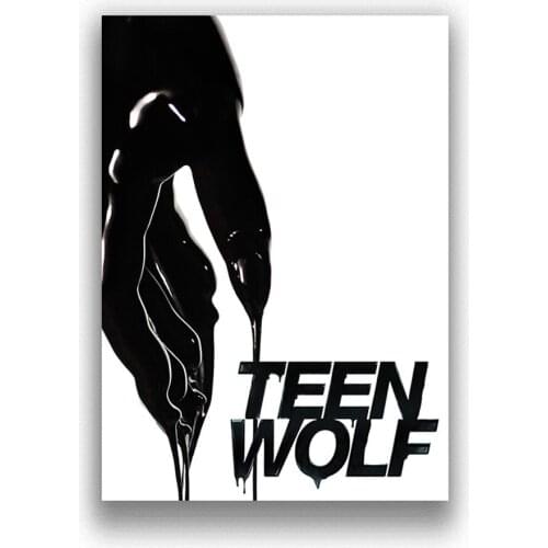 Teen Wolf Movie Printed Fabric 11CT Cross-Stitch Set DIY Embroidery DMC Threads Knitting Painting Sewing Needlework Floss