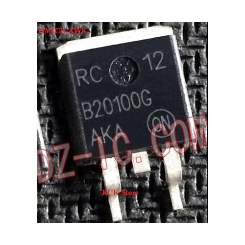 Real Original 100% NEW B20100G B20100 MBRB20100CTT4G MBRB20100CTT4 MBRB20100CT D2PAK 10PCS/LOT