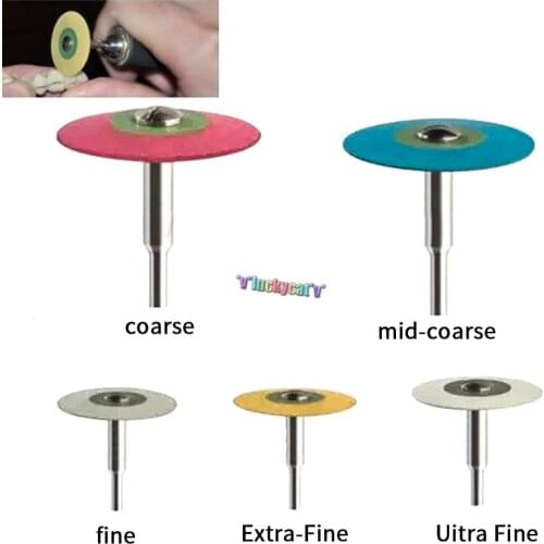 Zirconia Dental Rubber diamond polishing wheels precious metal full contour zirconia polishing no need polishing paste