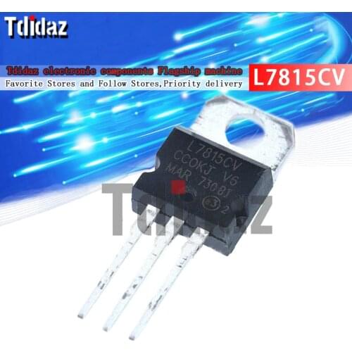 10PCS L7815CV L7815 TO220 7815 LM7815 TO-220 new and original IC Chipset