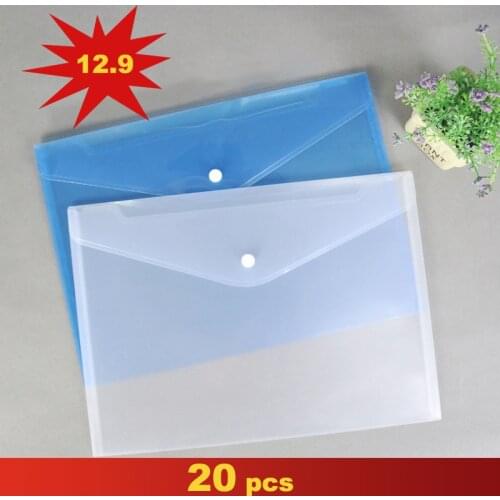 File bag transparent file bag a4 office information bag pp file bag a5 snap bag student examination data test paper file bag