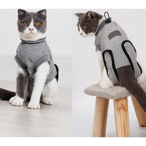 Sterilization Care Wipe Medicine Prevent Lick Surgery Wear Weaning Keep Warm Daily Wear Recovery Cloth Suit Cats