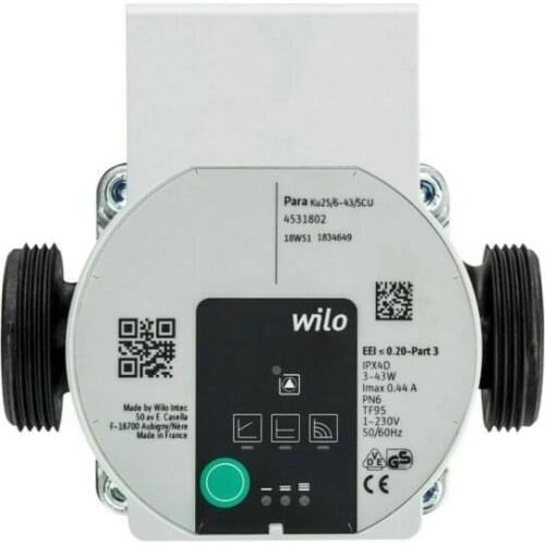 WILO YONOS MONEY PUMP RS25/6 - 45W