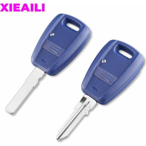 XIEAILI 10Pcs 1Button Transponder Remote Key Case Shell For Fiat Doblo/Albea/Palio/Punto S655