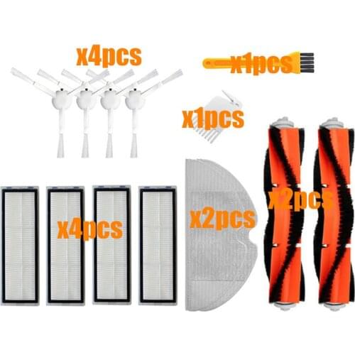 Main Brush Side Brush HEPA Filter Mop Cloth Cleaning Tool for Xiaomi Mijia 1C STYTJ01ZHM Robot Vacuum cleaner parts Accessories