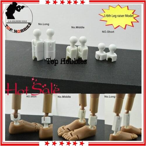 1:6 Scale Action Figure Doll Accessories Strengthen Feet Connector Leg Heighter Booster F 1/6 12 Inch Male/Female Body 3 Styles