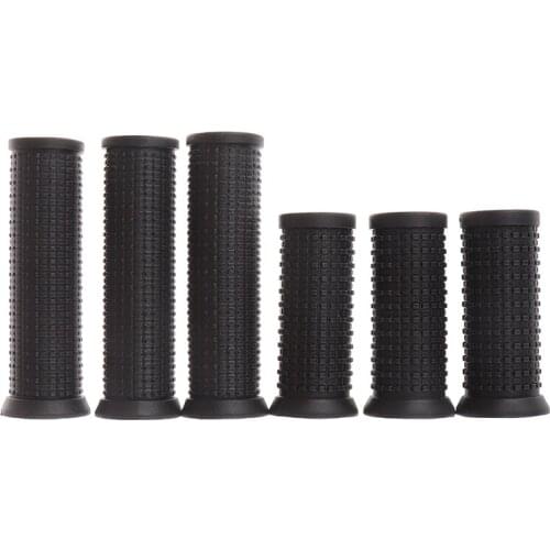 1 Pair Bicycle Handlebar Grips Anti-Slip Soft shockproof TPR Rubber Mountain Bike handlebar cover for 22.2mm Handle Long & Short