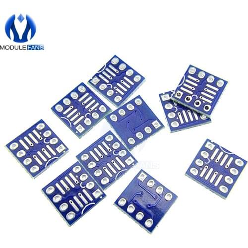 20PCS SOP8 SO8 SOIC8 TO DIP8 Interposer Board Pcb Board Adapter Plate New