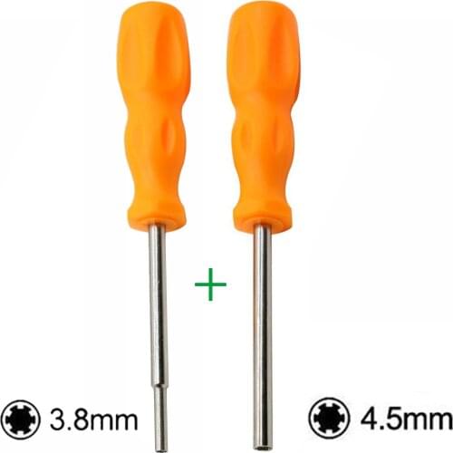 3.8mm + 4.5mm Screwdriver Tool for Nintendo N GC/ NES /N64 /SNES for SEGA Security Gamebit repair tool
