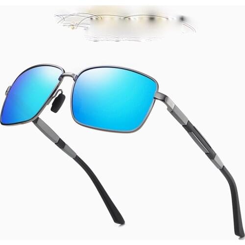 Al-mg Women Men Polarized SunGlasses Polarized Mirror Sunglasses Custom Made Myopia Minus Prescription Lens -1 To -6