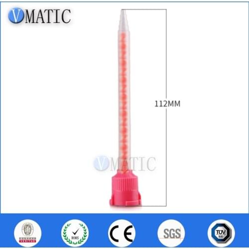 Free Shipping 10 Pcs Resin Static Mixer Round MB5.4-16S(10:1) Mixing Nozzles For 10:1 Caulking Gun