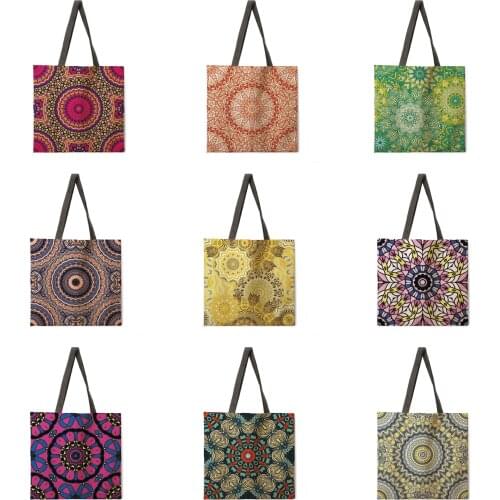 Kaleidoscope ladies handbags ladies handbags ladies shoulder bags outdoor beach handbags fashion shopping bags