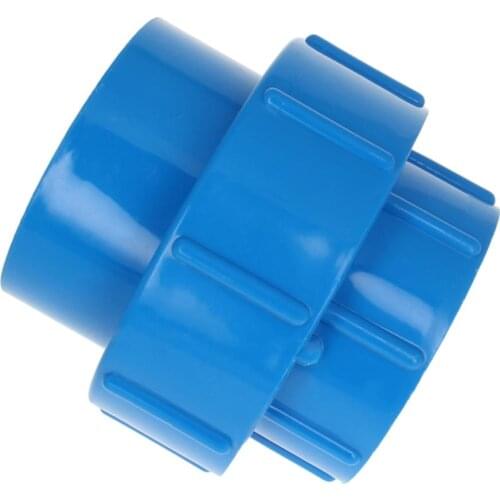 MroMax 1/2/5/10/20pcs Home Improvement 2-1/2"/3/4" PVC Connector DN65/DN20 Hardware PVC Pipe Fitting Adapter Components 63/20mm