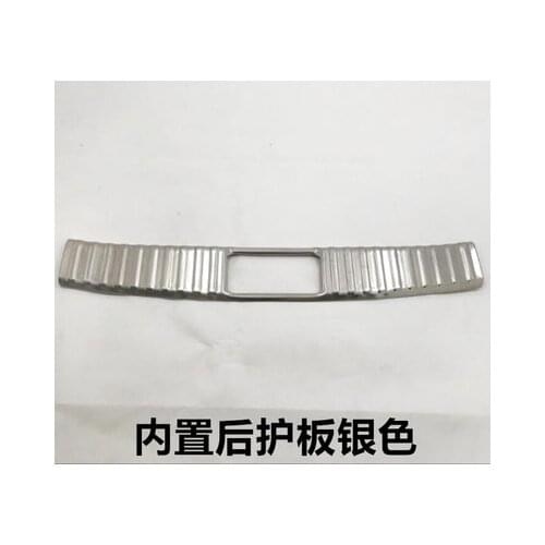 Stainless steel Rear Bumper Car door cover inside and outside door sill plate For nissan JUKE