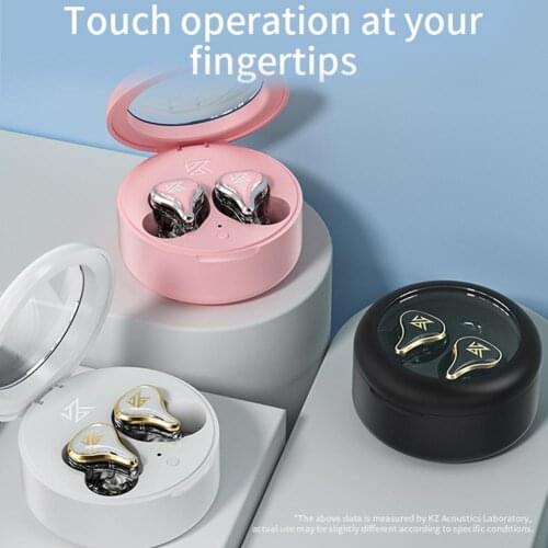 K-Z SK10 True Wireless Bluetooth Earbuds TWS In-Ear Stereo Sound Ear Buds Hi-Fi Stereo Sound Wireless Earbuds Gaming Headphone