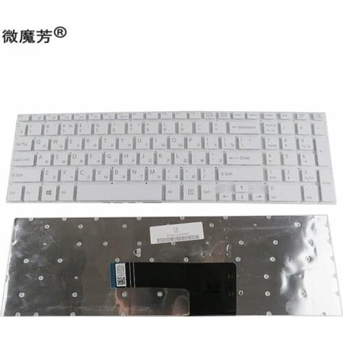 Ruso teclado portátil RU para for Sony VAIO SVF152C29V SVF153A1QT SVF152 SVF15A100C SVF152100C SVF153 SVF1521Q1RW SVF15