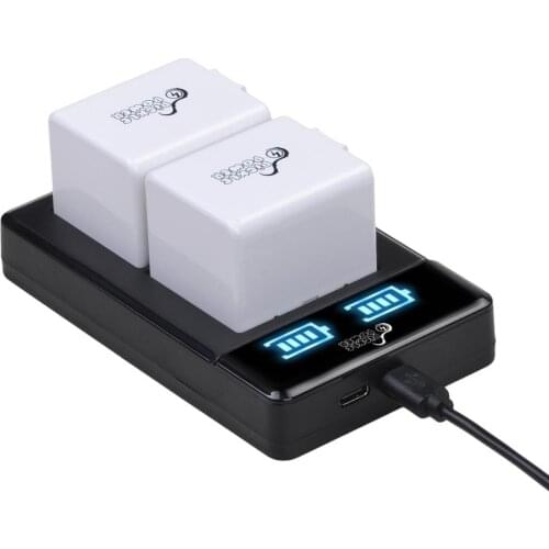 Replacement Battery and LED Dual Fast Charger for Arlo pro / Arlo pro 2 Surveillance Camera