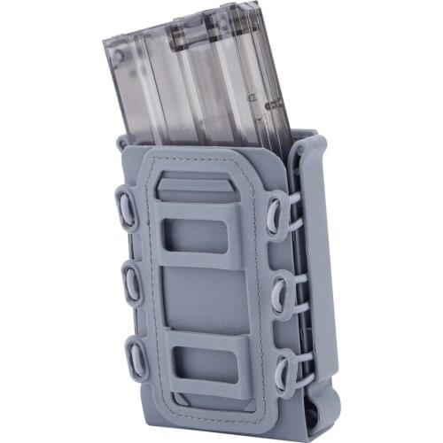 Tactical Magazine Pouch 5.56mm 7.62mm Molle Pistol Mag Military Soft Shell Mag Pouch with Belt Clip Magazine Holster Pouch
