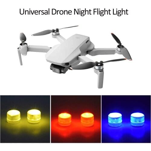 For DJI Mavic Air 2/Mini/Mavic Pro/Spark/Mavic Air 1/Mavic 2 Pro Zoom Universal Night Flight Light With Battery Fit Accessories