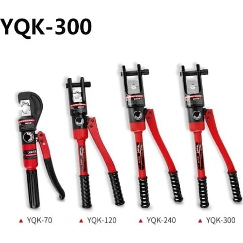YQK-300 Cable lug Hydraulic Crimping Tool Hydraulic Crimping Plier Hydraulic Compression Tool Range 16-300m㎡ Cable Crimping