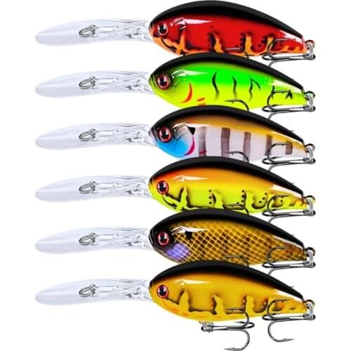 1pcs 11.5cm 17.5g Crankbait Fishing Lure Artificial Hard Crank Bait Bass Fishing Wobblers Japan Pesca Minnow Fish Lures tackle