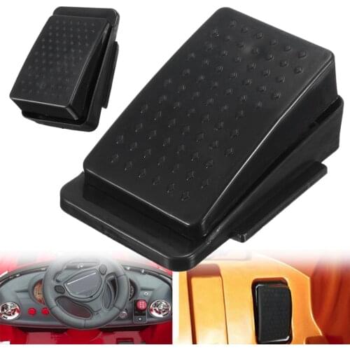 1pc 6V/12V Reset-Control Switch Replacement Foot Pedal Switch Plastic Reset-Control Switch For Kids Ride On Toy Car