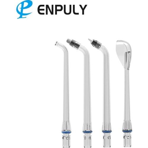 ENPULY Oral Irrigator Nozzle Xiaomi Irrigator Replacement Heads 4PCS Pack Spare Parts Kit Oral Hygiene Tooth Cleaner Water Floss