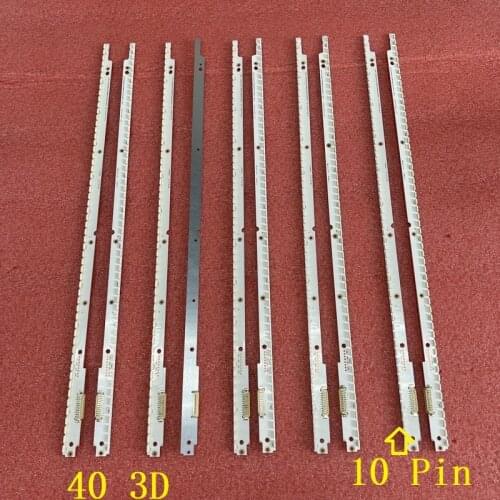 New 5set=10 PCS 56LED 500mm LED Backlight Strip for Samsung UA40ES5500R 2012SVS40 7032NNB RIGHT56 LEFT56 3D BN96-21712A 21711A