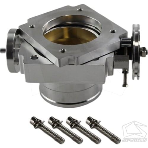 80MM THROTTLE BODY PERFORMANCE INTAKE MANIFOLD BILLET ALUMINUM HIGH FLOW