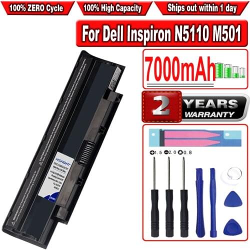 Battery for Dell Inspiron N5010 N5110 N5020 N5030 N5040 N5050 N3110 N4010 M5030 N7010 N7110 13R 14R 15R 17R 3450n 3550 3750