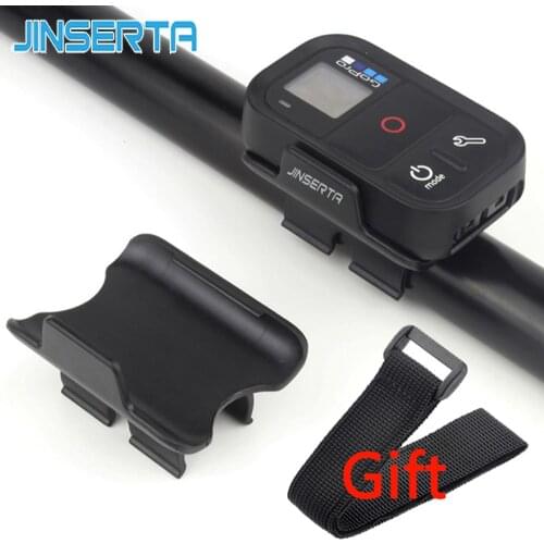 JINSERTA GoPro Accessories Large WiFi Remote Clip Mount Lock Holder Adapter for GoPro Hero 4 3 Camera Monopod Pole