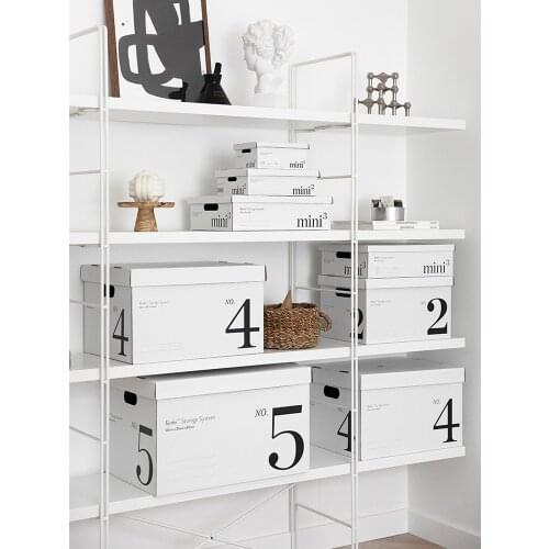 Diy Paper Storage Box Drawer Desk Stationery Storage Box Underwear Clothes Caja De Almacenamiento Household Merchandises BL50SB