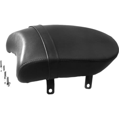 Black Rear Passenger Pillion Pad Seat Kit For Victory Vegas Kingpin