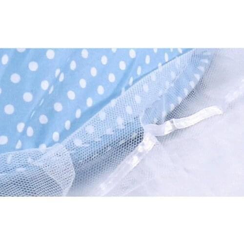 10set Baby Crib With Pillow Newborn Mat Set Portable Folding Cradle With Netting Infant Bedding Sleep Travel Cots