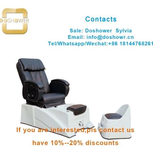 Doshower DS-11 discount pedicure chair pipeless with pedicure chairs and basins for nail spa massage chair pedicure chair