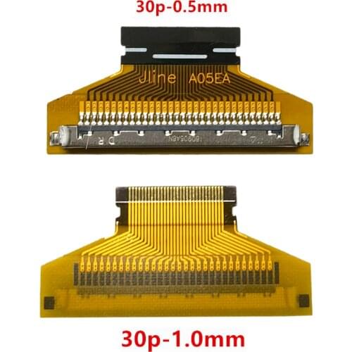 FIX-30P-1.0mm to FFC-30P-0.5mm LVDS Adapter Board F05035-30P-KL=20mm30P 0.5mm Pin Pitch for 32 inch LCD LED Screen panel