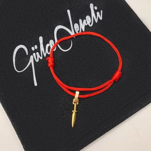 GULCE DERELI, KNIFE BRACELET, BRACELETS, CHARM BRACELETS, GIFT BOX, GOLD/SILVER PLATED