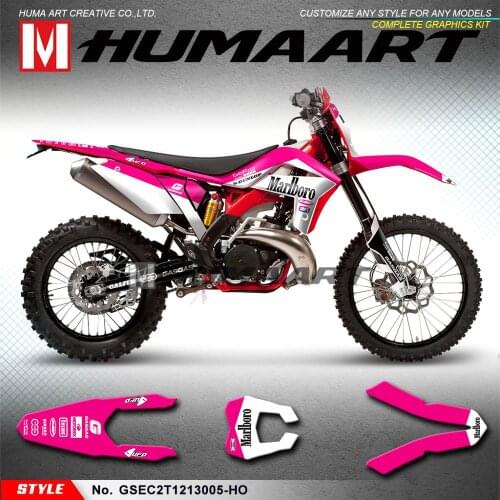 HUMAART Personalised Stickers Vinyl Decal Graphic Kit for Gas Gas EC 125 200 250 300 E Racing Guillaume REPLICA 2T 2012 2013