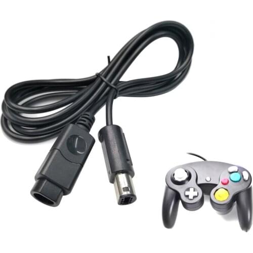 2 PCS 1.8m Cable Length Nickel-plated controller extension cable for NGameCube- Controller Extend Cord Wire for NGC