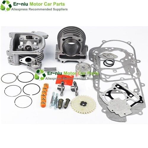 GY6 50 60 80 Upgrade to GY6 100cc Big Bore Pin Gasket Kit For GY6 50cc 139QMB 50mm Chinese Scooter 50mm