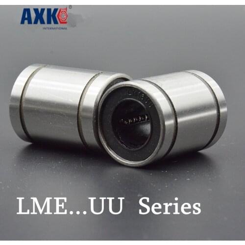 Axk Europe Linear Bearings 10pcs/lot Lme5uu Lme8uu Lme10uu Lme12uu Lme16uu Lme20uu Lme25uu Lme30uu Sliding Shaft Ball Bushings