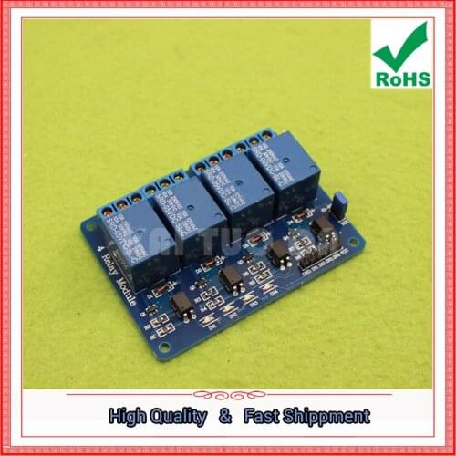 MCU development board 4 5v relay support AVR / 51 / PIC relay module (C2A1)