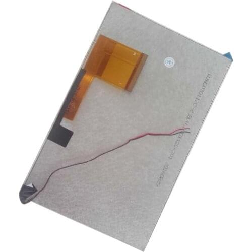 New LCD Display Matrix For 7" irulu expro x1 model: X7 / expro x1a Tablet 1024x600 LCD Screen Replacement Panel with free film