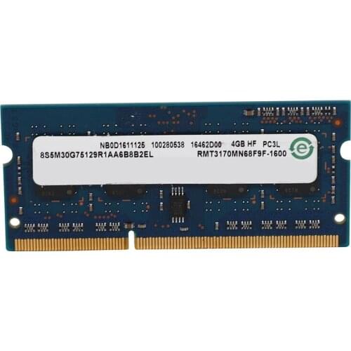 DDR3L 4GB 1600Mhz Laptop Memory Ram 1.35V SO-DIMM 204Pins DDR3 Notebook RAM