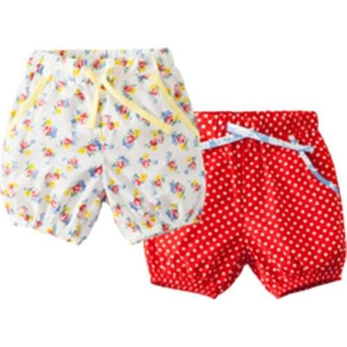 2019 Summer Baby Girls shorts girls Pumping pants Female Child Printer Trousers Hot Child Baby Girl Cute Flower drawers 2-7t