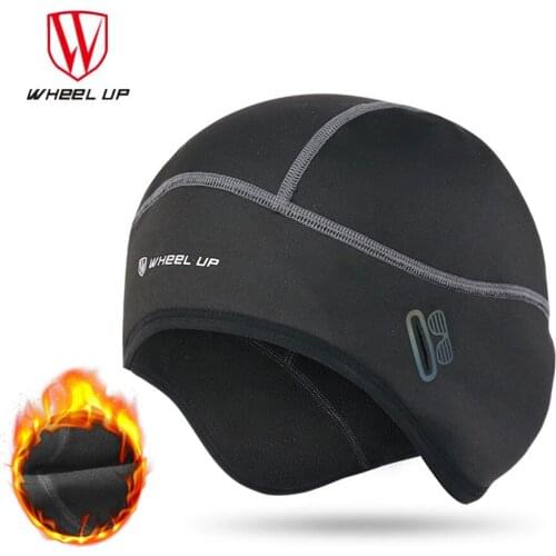 Outdoor Sports Cap Bicycle Bike Helmet Liner Running Skiing Fleece Windproof Warm Bandana Autumn Winter Caps Hat X252D