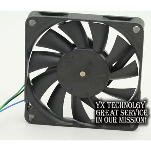 SZYTF video card fanNew FD127010MB-H 7010 7cm 70mm 0.2A 12V four-wire thermostat graphics card cooling fan 70*70*10mm