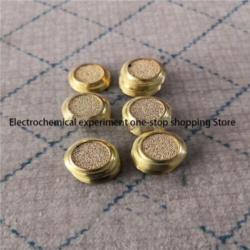 External Thread Copper Filter Copper Particles Pneumatic Solenoid Valve Muffler All Copper Filter Slotted Cylindrical Muffler