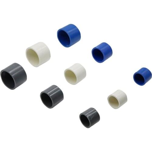 Inner Diameter 20/25/32mm PVC Pipe End Plug Water Pipe Plug Tube End Cap Garden Irrigation Pipe Fittings Plumbing Accessories